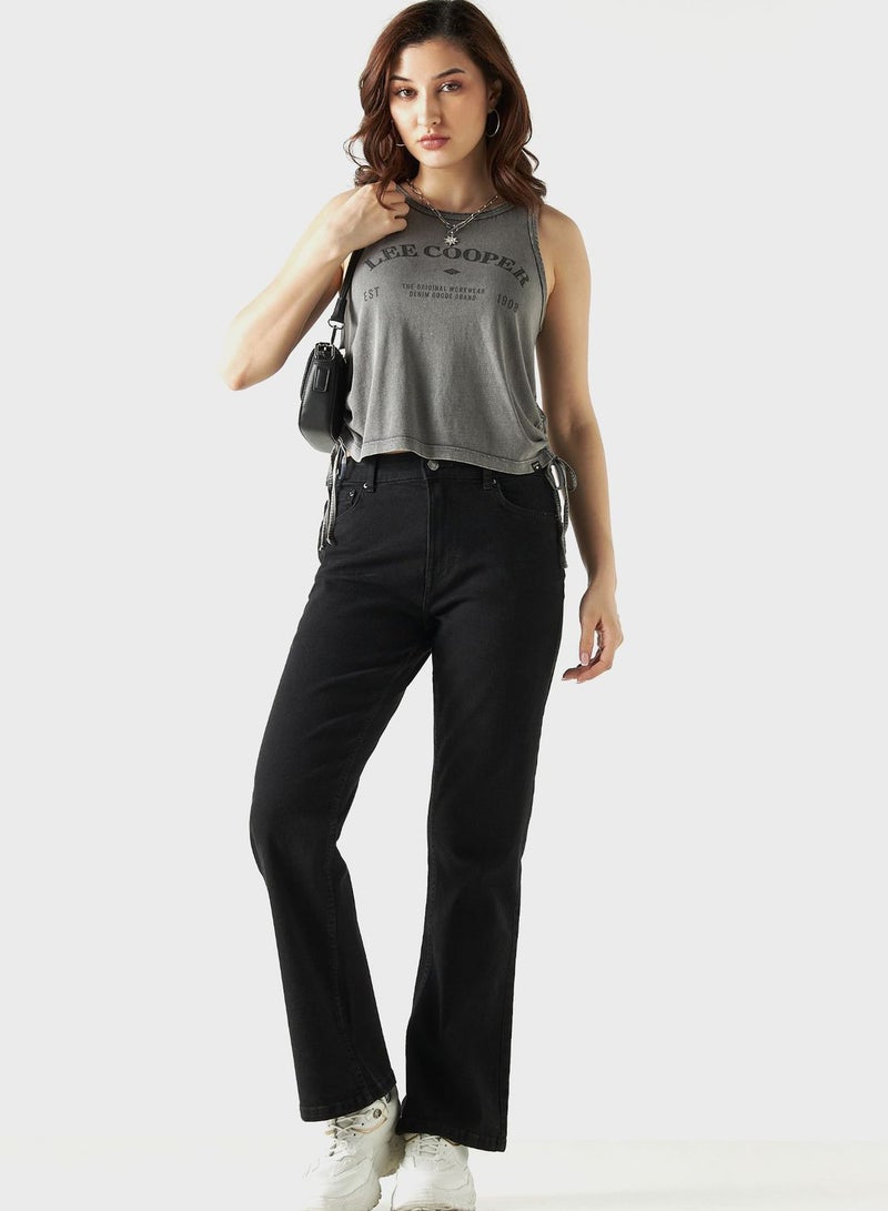 Logo Detail Tank Top