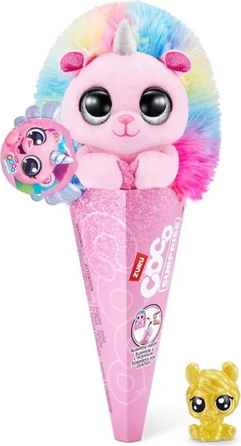 نيسي وورلد Nessiworld CCN01000 Coco Cones Fantasy Mini Plush CDU12-9608SQ1