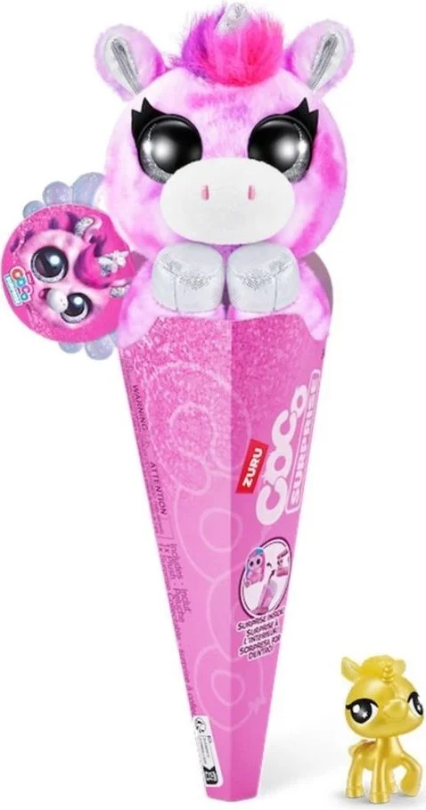 نيسي وورلد Nessiworld CCN01000 Coco Cones Fantasy Mini Plush CDU12-9608SQ1