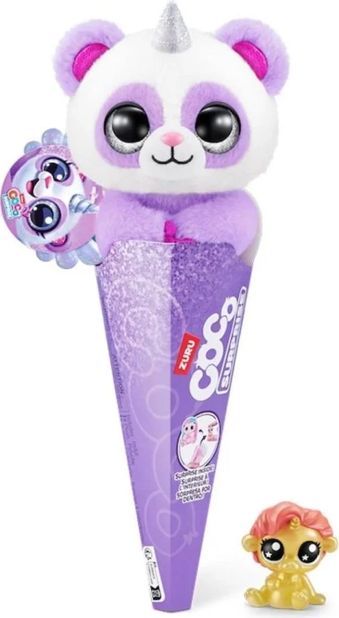 نيسي وورلد Nessiworld CCN01000 Coco Cones Fantasy Mini Plush CDU12-9608SQ1