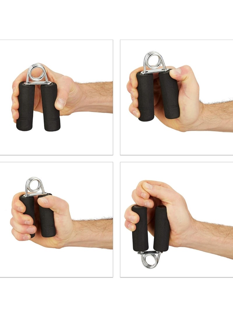 Hand Grip Exerciser – Aluminum Alloy & Spring Steel Black - Image 4