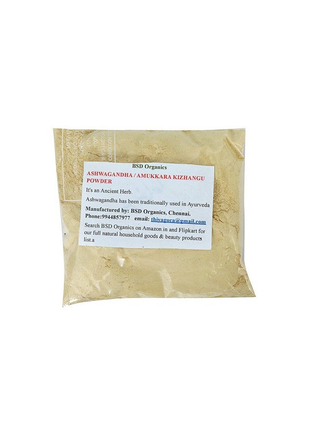 BSD ORGANICS Ashwagandha/Amukkara Kizhangu Powder, 100 Grams / 3.5 ounce - pzsku/Z59BBAEB1C917A875E263Z/45/_/1739863972/6f589d8d-efbb-4c97-a78f-6e70f5b0558f