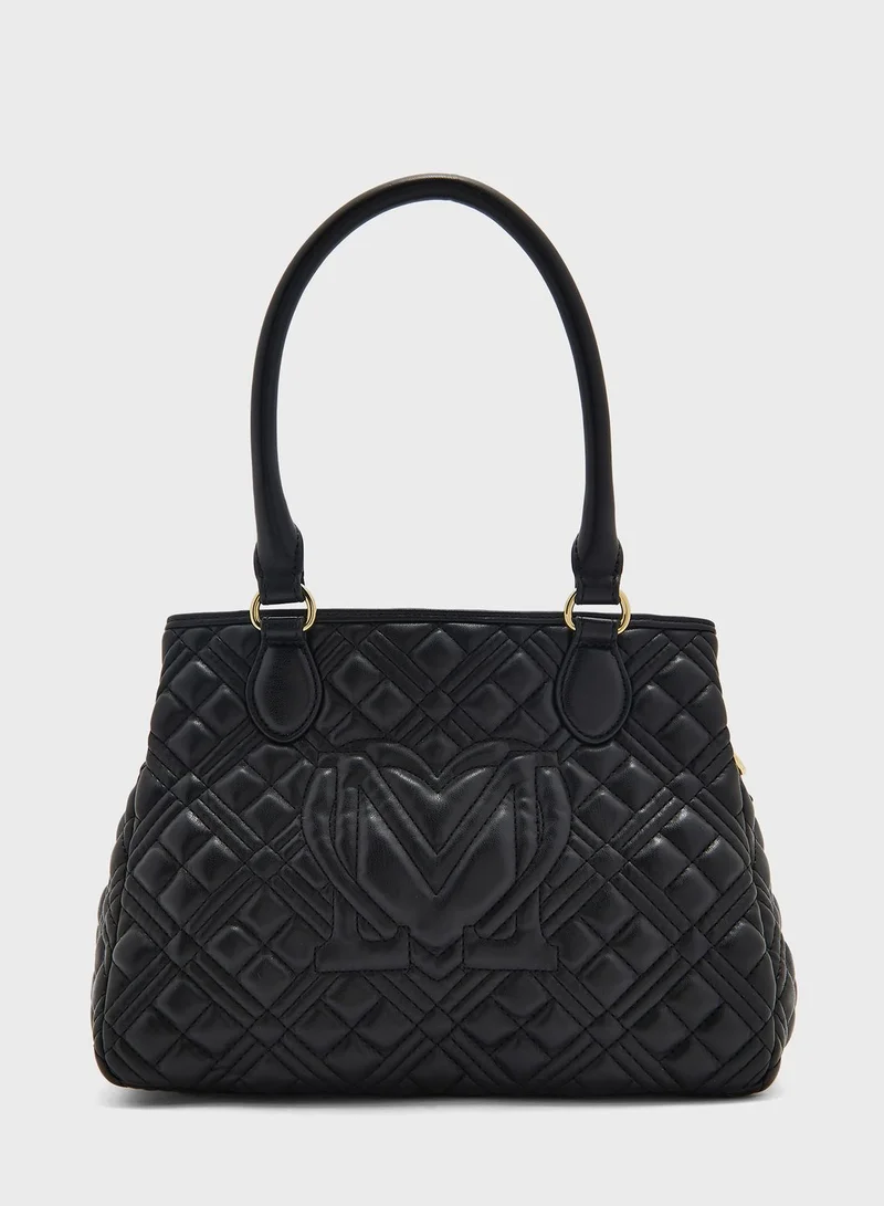 Love Moschino Top Handle Satchel