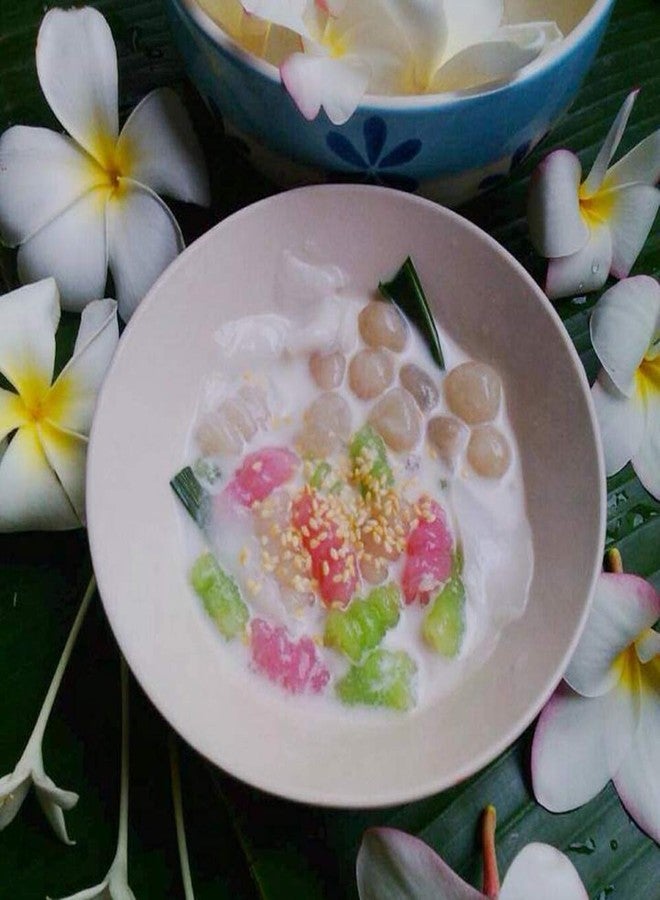 Cozinest Krong Krang Mold Thai Coconut Dessert Thai Cookies Crispy Snack Plastic Mold Dough Press Asian Kitchen Tools (2 pcs) - Image 2
