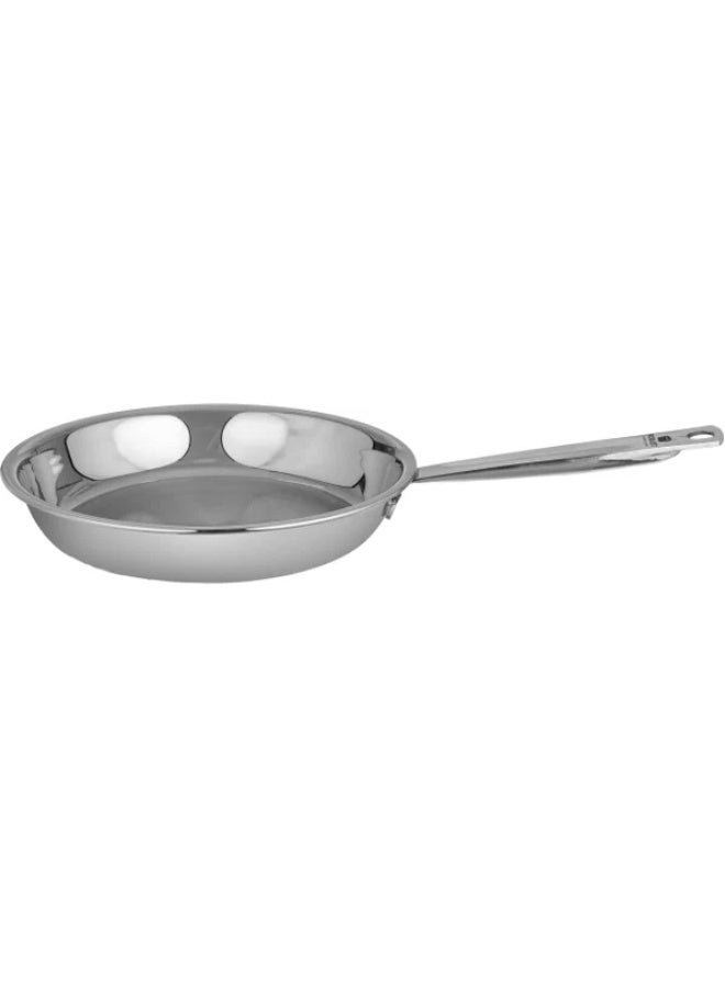 ROBUST Stainless Steel Pan, 26 cm - Silver - Image 3