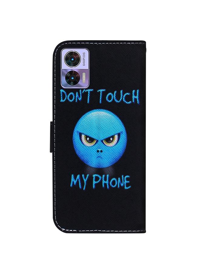 اس-توب جراب جلدي لهاتف موتورولا إيدج 30 نيو / إيدج 30 لايت برسومات ملونة - Image 3