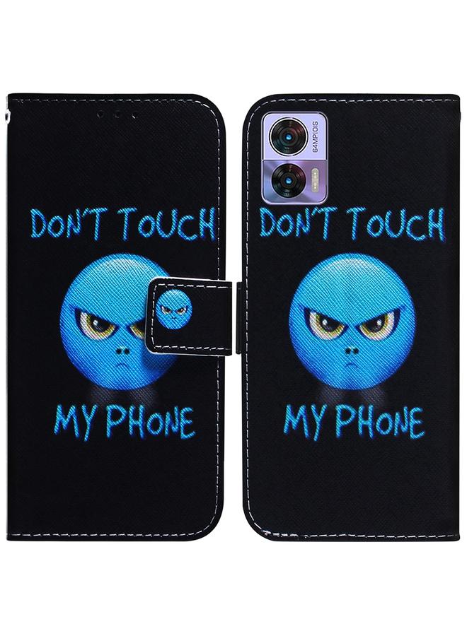 اس-توب جراب جلدي لهاتف موتورولا إيدج 30 نيو / إيدج 30 لايت برسومات ملونة - Image 1