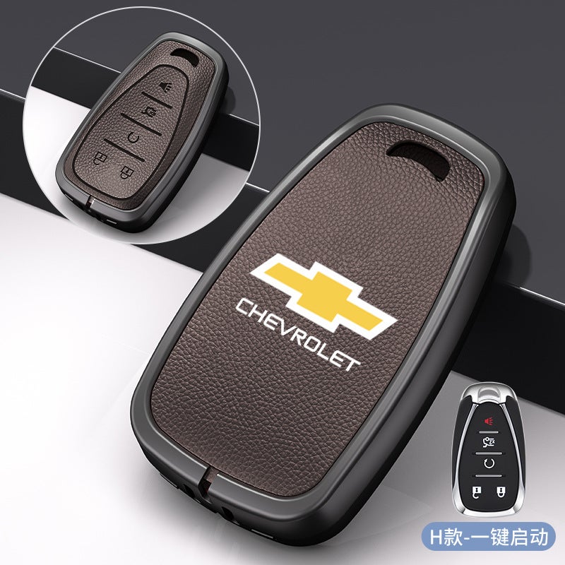 Chevrolet Key Case for Cruze, Malibu, Trax, and More - Premium Zinc Alloy Design - Image 1