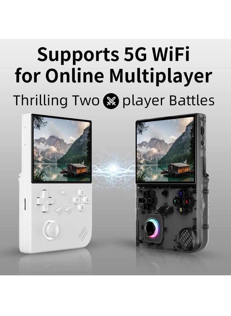 ANBERNIC  - RG40XXV Handheld Game Console 4.0 Inch IPS TF Card With 10000+ Games 3200mAh 6+Hours Battery Support Wireless Network(64G Black) - Image 1