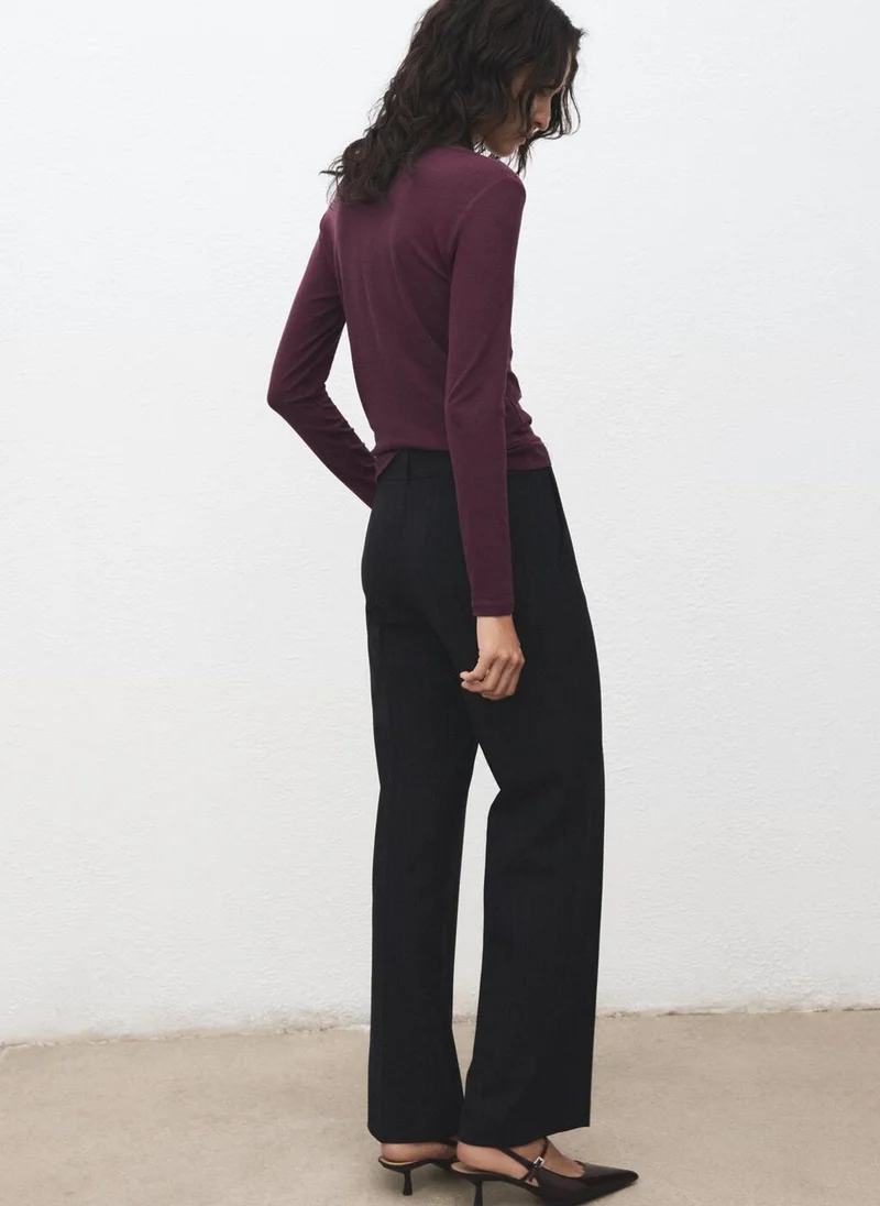 MANGO Long sleeve T-shirt