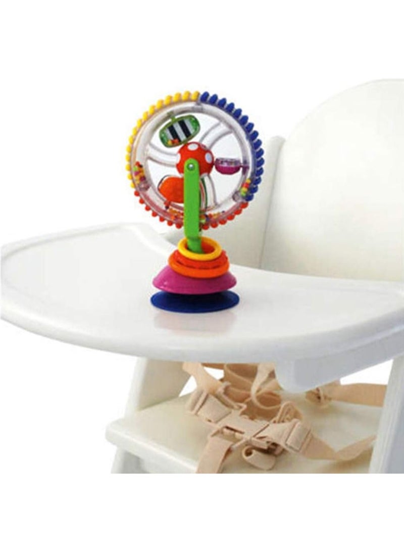 Three Color Rotating Ferris Wheel Toy for Babys - Ideal for Strollers and Early Educational Purposes (Colorful)，Safe and educational  - Image 2