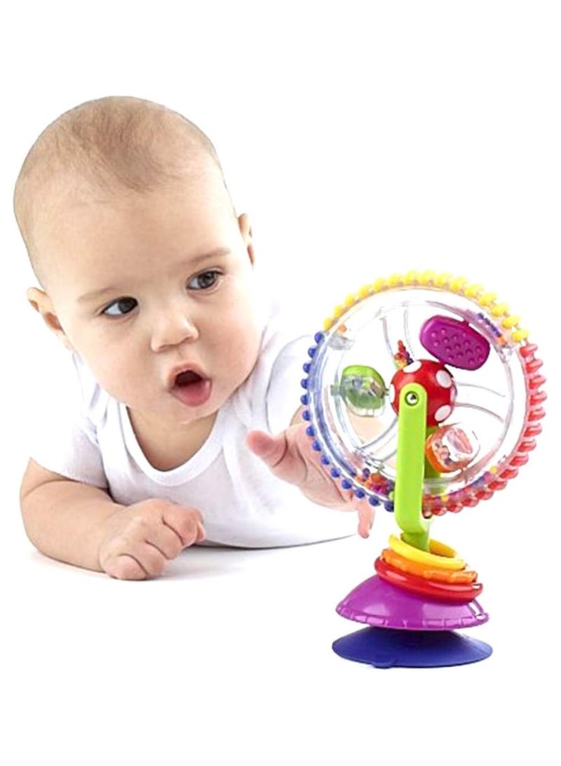 Three Color Rotating Ferris Wheel Toy for Babys - Ideal for Strollers and Early Educational Purposes (Colorful)，Safe and educational  - Image 3
