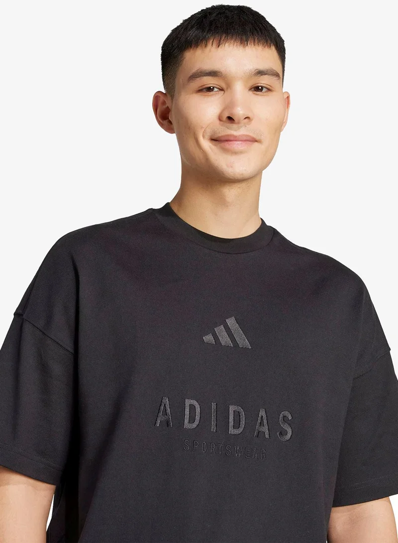 Adidas  All Szn Graphic T-Shirt for Men | Best Price UAE