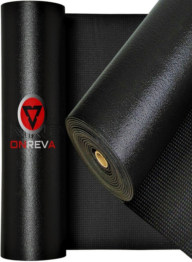ONREVA Tool Box Liner 12 inch Wide x 16 Ft Large, Toolbox Drawer Liners, Heavy Duty Shelf Rubber Mat, Non Slip Pad Organizer for Rolling Tool Chest Drawers, Cabinet, Workbench, Black - Image 1