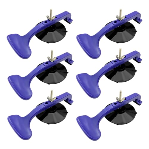 ZKTOOL 6PC Suction Cup Clamp Set, Class Clamps Kit for Car Convertible Glass Windshield Top Repair Gluing,With Sponge Pad… - Image 1