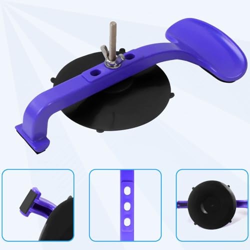 ZKTOOL 6PC Suction Cup Clamp Set, Class Clamps Kit for Car Convertible Glass Windshield Top Repair Gluing,With Sponge Pad… - Image 4
