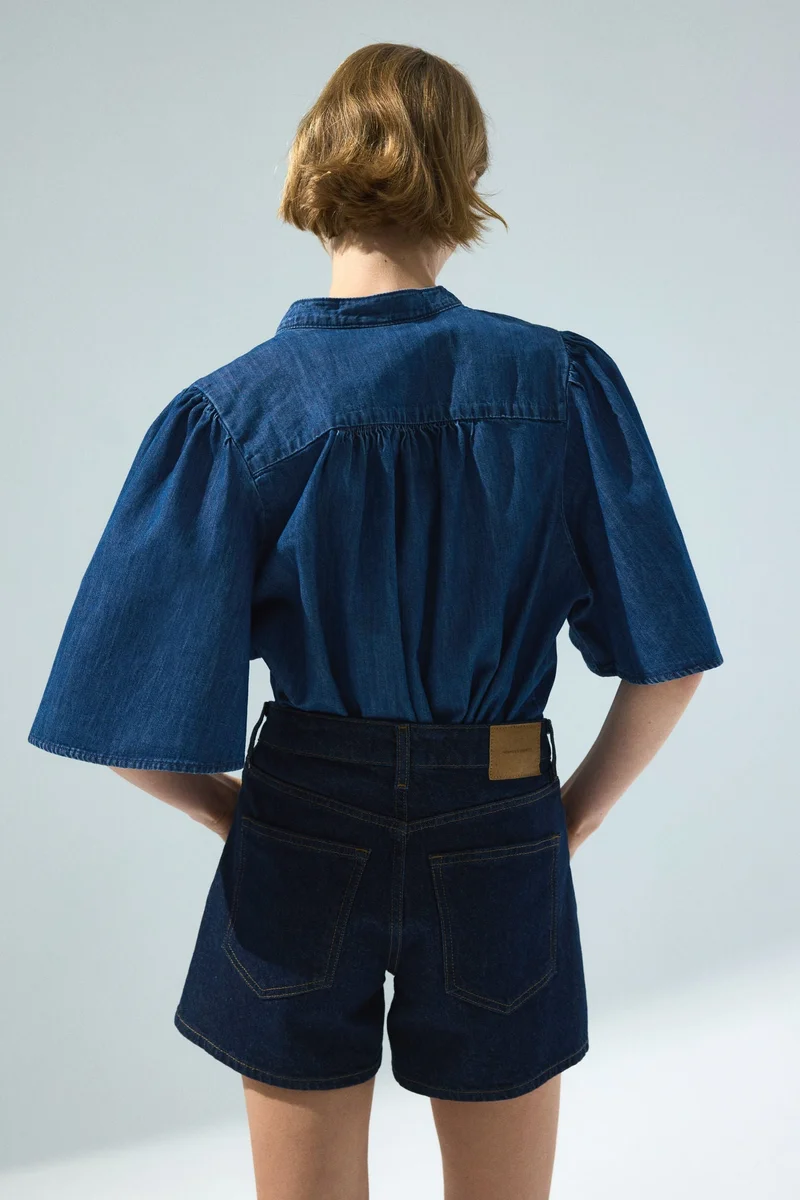 H&M Denim blouse