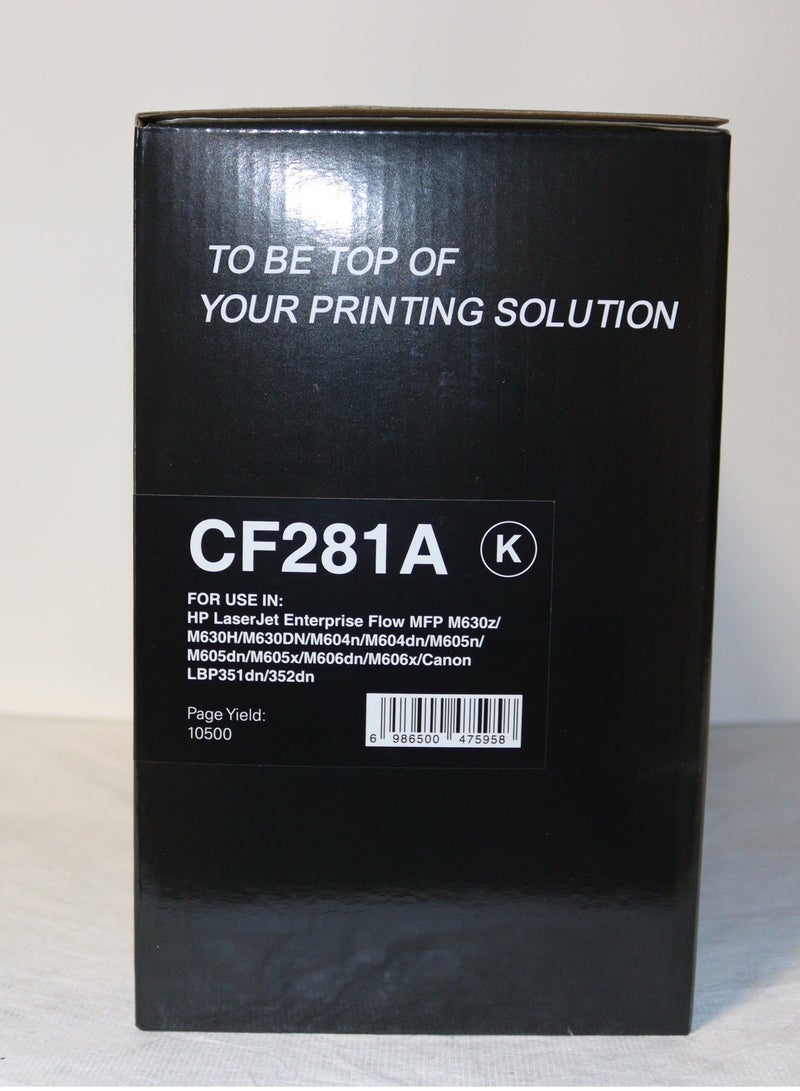 OBC Compatible OBC black laser toner cartridge, replacement for HP CF281A, prints up to 1600 pages in pure color quality - Image 3