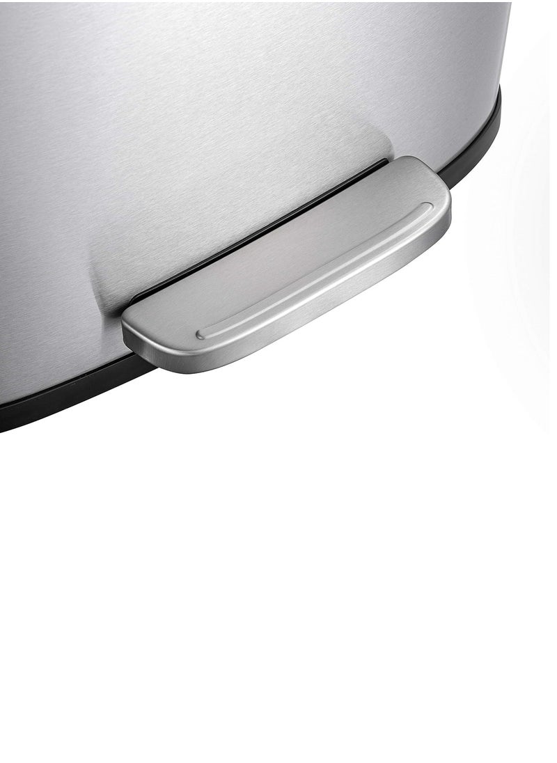 Crocodile - CROCODILE تمساح Stainless Steel Dustbin, Soft-Close Lid & Durable Foot Pedal, Smudge-Resistant Dustbin, 50 Liter/13.2 Gallon Capacity, 2 Years Warranty - Image 1