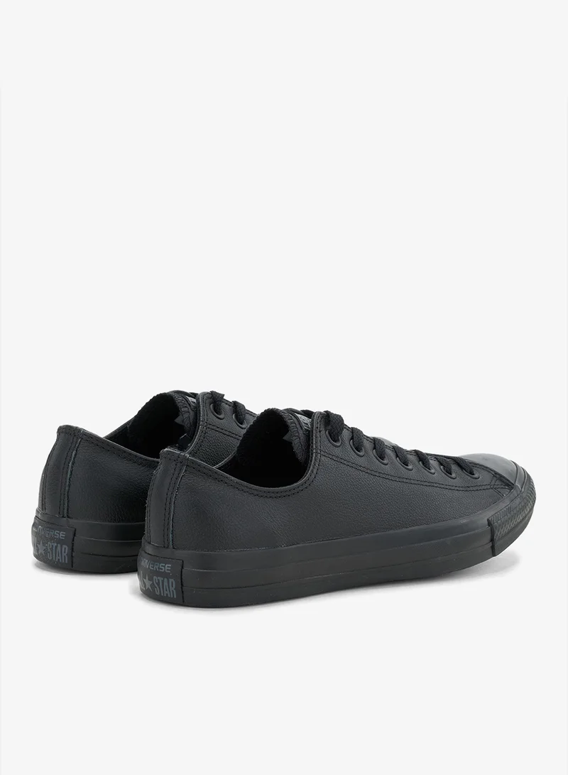 Converse Black Chuck Taylor All Star Leather Unisex Shoe  | Best Price UAE
