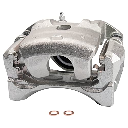 TRQ Front Right Brake Caliper w/Bracket Passenger Side Compatible with 2010-2013 Nissan Altima 2011-2012 Sentra - Image 1