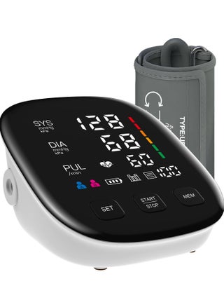 Blood Pressure Monitor, Automatic Upper Arm Blood Pressure Monitors for Home Use with Digital LED Display, Adjustable Blood Pressure Cuff 9-17'' with 2×199 Sets Memory (White) - pzsku/Z59BCC46B1A3C818F9A73Z/45/1742700467/87b761cd-252e-4d81-a39f-b6b6a54a684d
