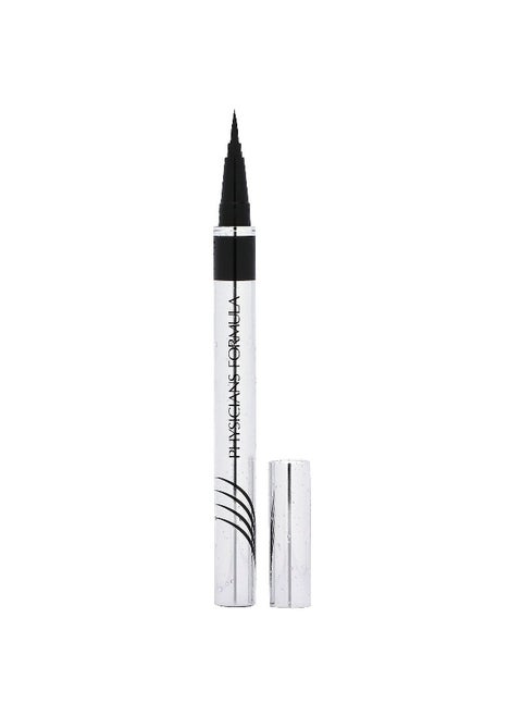 Physicians Formula, Eye Booster, Waterproof Ultra-Fine Liquid Eyeliner, PF10970 Blackest Black, 0.03 fl oz (1 ml)