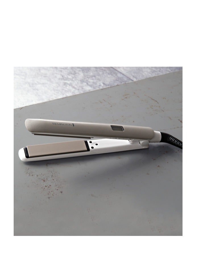 REMINGTON Hydra Luxe Straightener S8901 White - Image 3