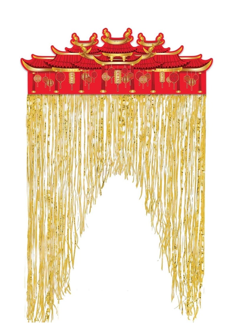 Amscan Chinese New Year Door Curtain  - Image 1