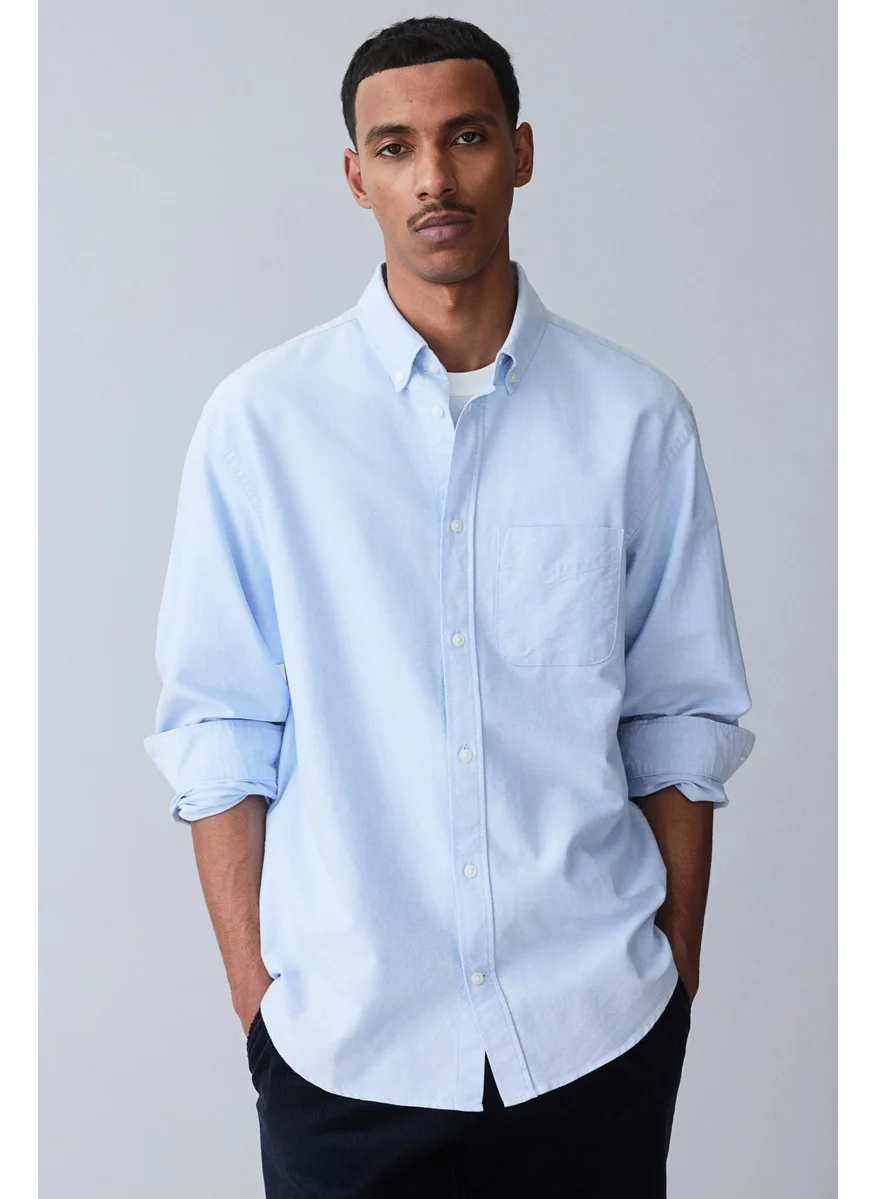 H&M Regular Fit Oxford Shirt