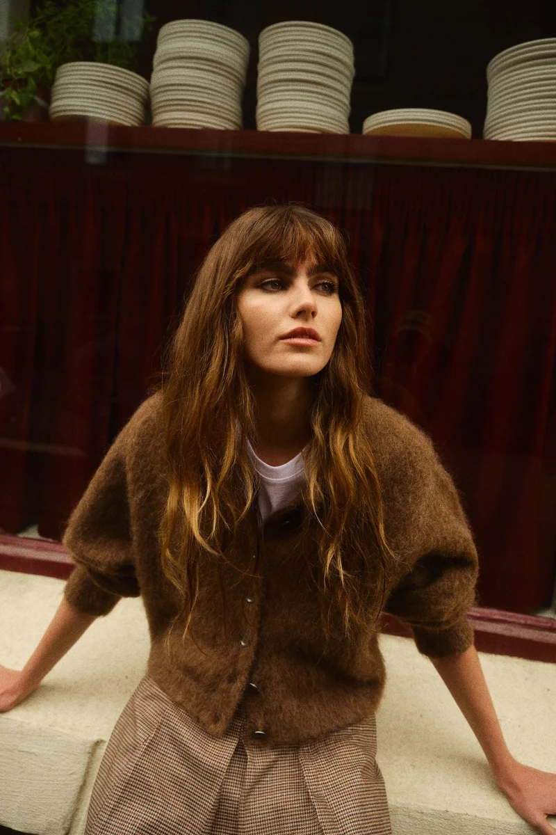 H&M Mohair-blend cardigan