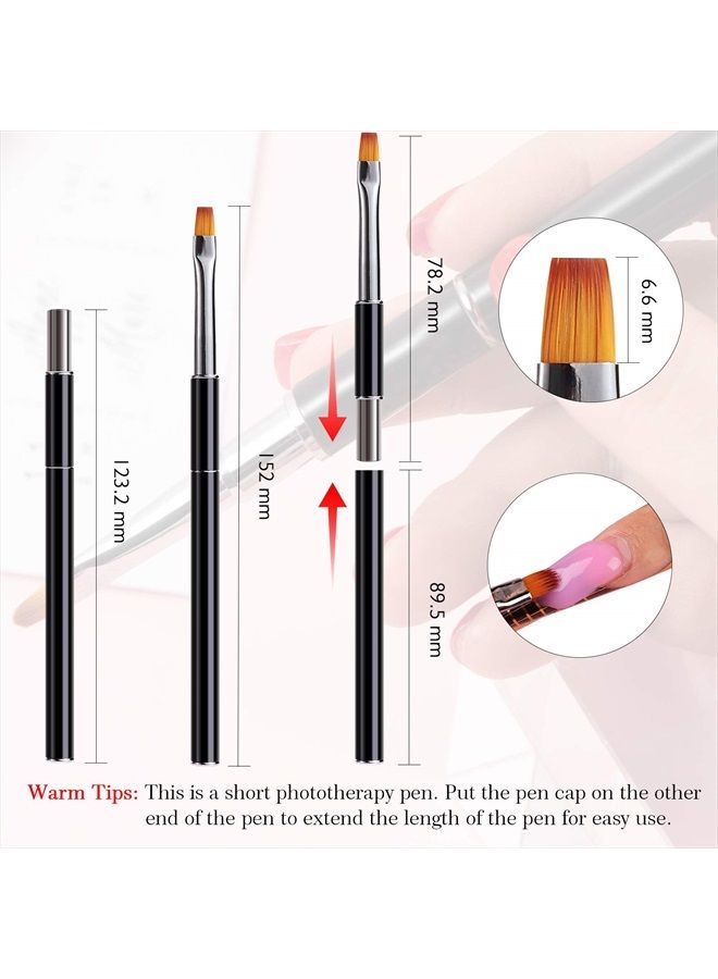 Saviland Builder Nail Gel Kit - 60g Clear Nail Extension Gel Set Nail Strengthen Nail Art Manicure Set with 100PCS Nail Forms and Acrylic Nail Brush for Beginners - Image 5