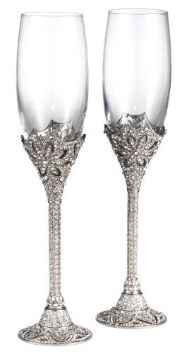 Olivia Riegel Windsor Champagne Flutes 7oz Pair by Olivia Riegelamp;reg; - - Image 4