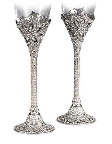 Olivia Riegel Windsor Champagne Flutes 7oz Pair by Olivia Riegelamp;reg; - - Image 2