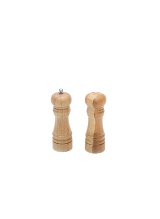 Liying 2Pcs Wood Salt and Pepper Grinder 12cm x 5cm , Coarseness Adjustable Peppermill, Refillable Salt Mill, Ceramic Grinding Mechanism (S) - pzsku/Z59BD72D1A2406568AE33Z/45/_/1711183400/53675673-66a8-40c9-8e32-5cc3fe13f835
