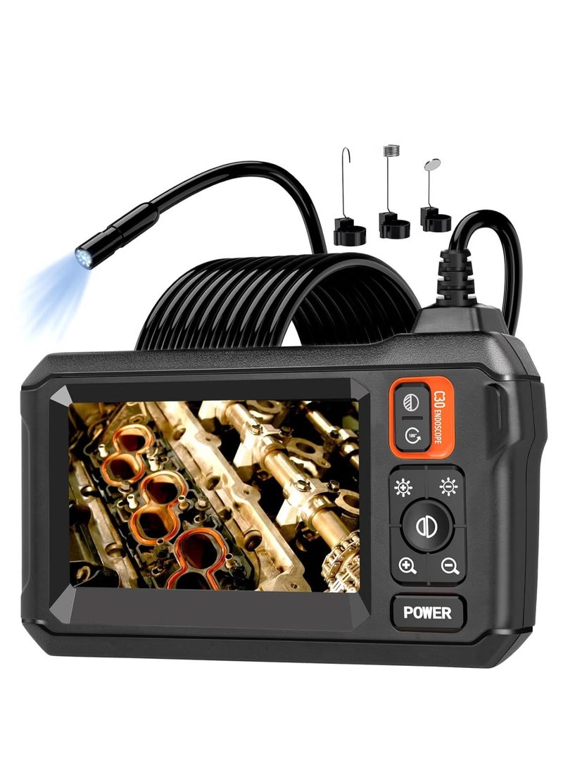 Generic 5m Borescope Endoscope Camera with Light IP67 Waterproof Endoscope 1080P HD Inspection Camera Borescope Camera with Light Snake Camera Endoscope Camera Gadgets for Men  - Image 1