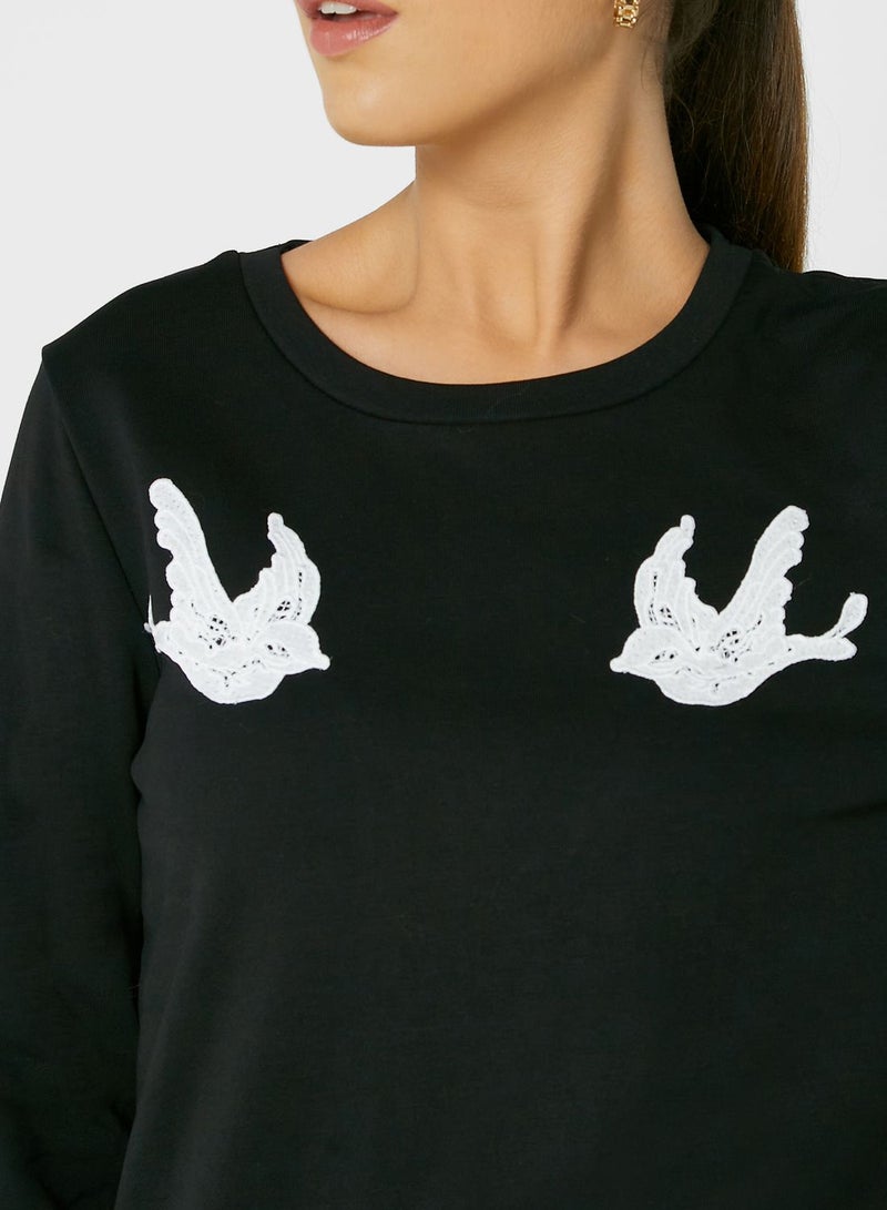 جينجر سويت شيرت بنمط فستان - Image 3