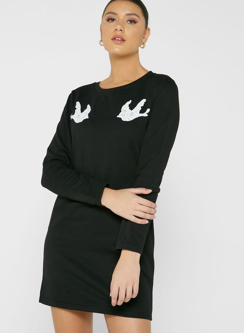 جينجر سويت شيرت بنمط فستان - Image 1