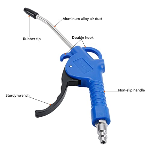 Asabocai Air Blow Gun with Fixed Nozzle, Air Compressor Accessories Dust Removal Cleaning Tool - Image 3