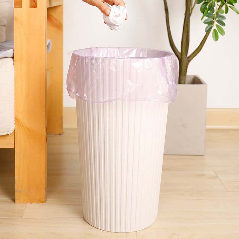 Black Large Garbage Bag Extra Large Disposable Plastic Bag Kitchen Cleaning Bag Pe Thickened Flat Pocket - Image 4