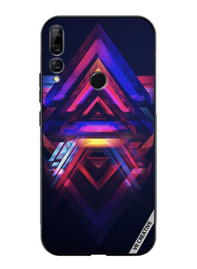 VR CREATIVE Protective Case Cover For Huawei Y9 Prime 2019 Abstract Design Multicolour - Image 1