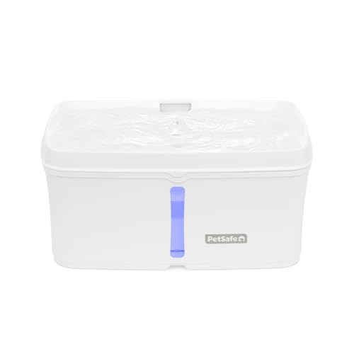 PetSafe Viva Pet Fountain for Cats and Dogs 41L140 oz Indoor Cat Water Fountain with Ultra Quiet Pump Dishwasher Safe Easy to Clean Water Filters Included - Image 1
