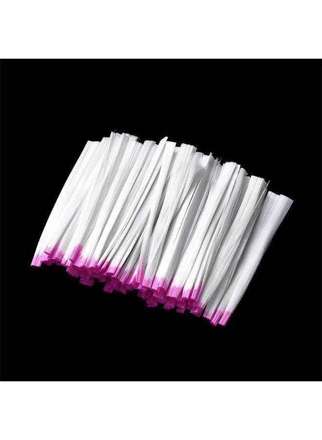 Luzen 100 قطعة ملحقات تمديد الأظافر من الألياف الزجاجية الاحترافية فن الأظافر أداة إصلاح تمديد الأظافر للاستخدام المنزلي وصالونات الأظافر - Image 2