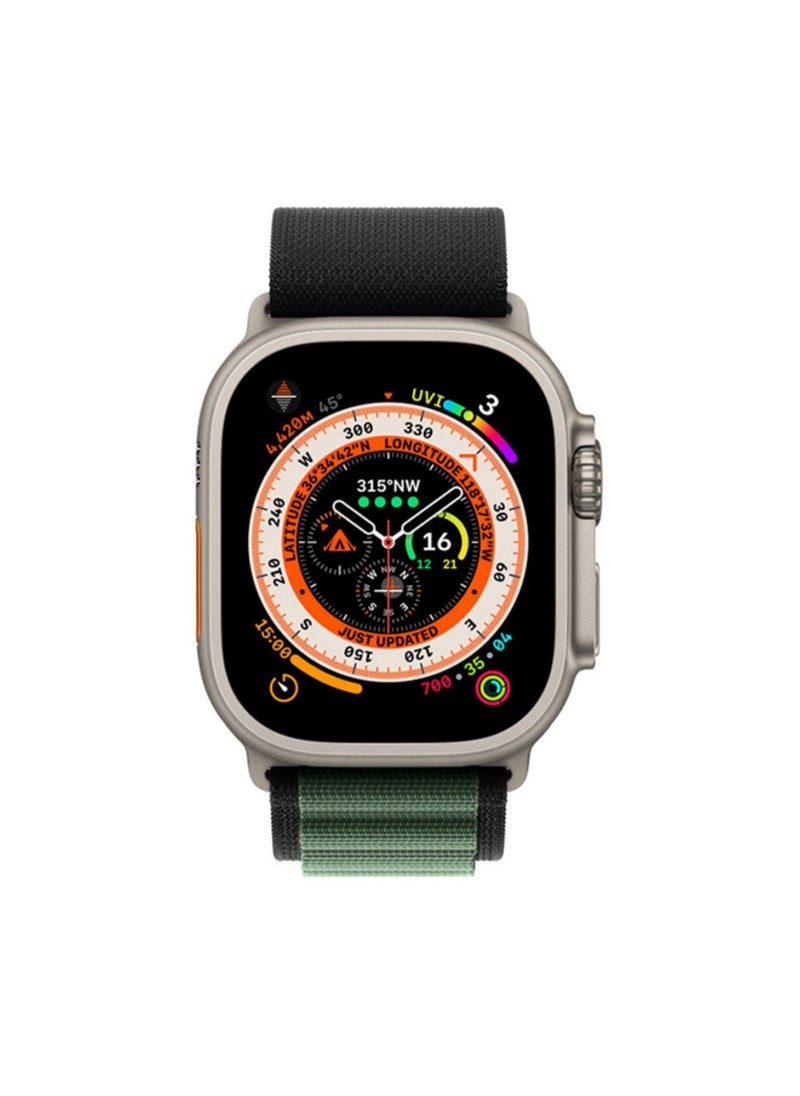PRIMO PLUS - Apple Watch Alpine Loop Band 42 mm / 44 mm/45 mm/49 mm Nylon Woven Sport Strap Compatible with iWatch Series 8/Ultra/7/SE/6/5/4/3/2/1 - Image 1