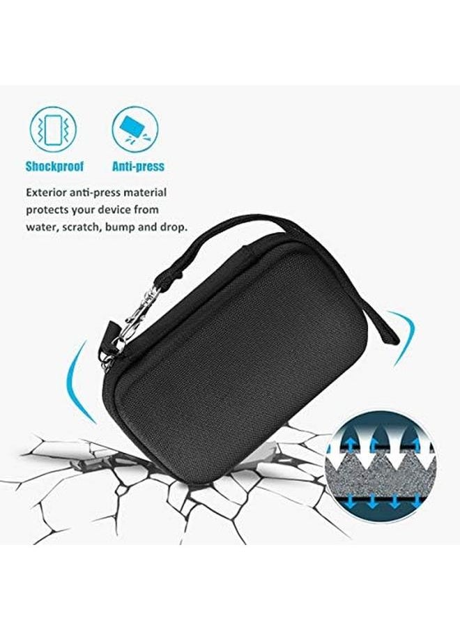 Procases - Hard Travel Case For Sandisk Extreme Portable Ssd 250Gb 500Gb 1Tb 2Tb Sdssde60 500G G25 Shockproof Eva Hard Shell Carrying Case Storage Bag Black - Image 1