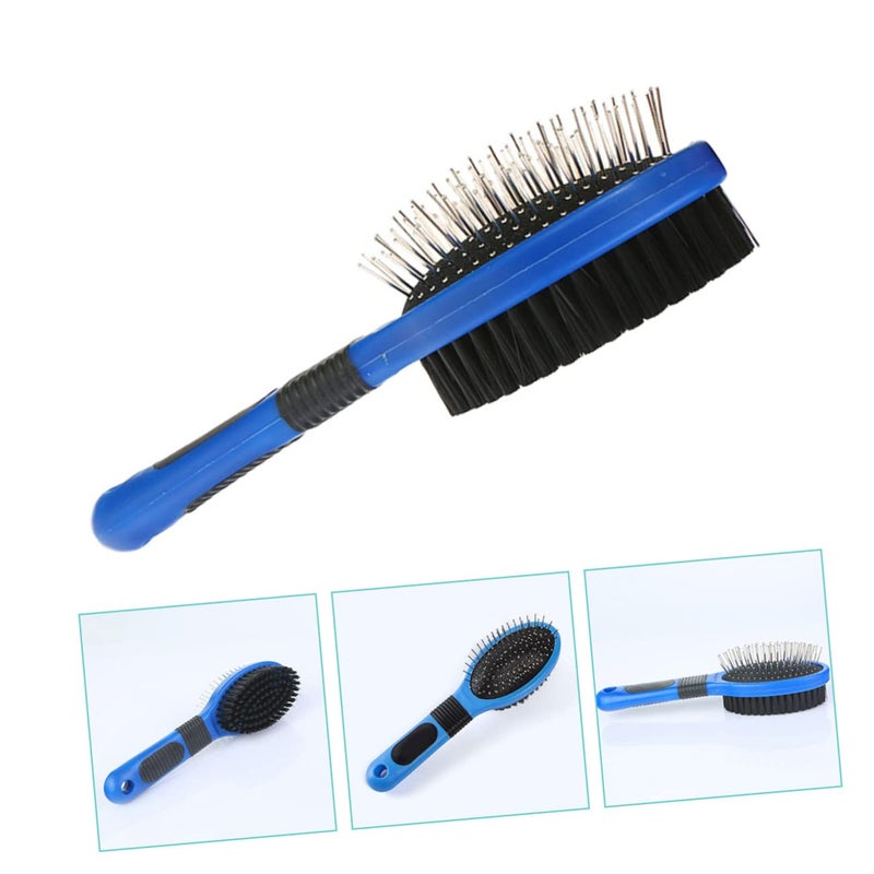 Self Cleaning Pet Hair Removal Comb Slide Cat Brush Handle For Cats Dogs Puppies - Image 5