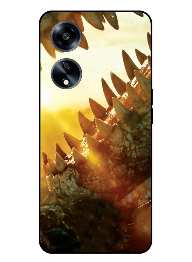 الصيد العين غطاء حماية مطبوع لهاتف Oppo A1 5G - Jurassic World - Image 1