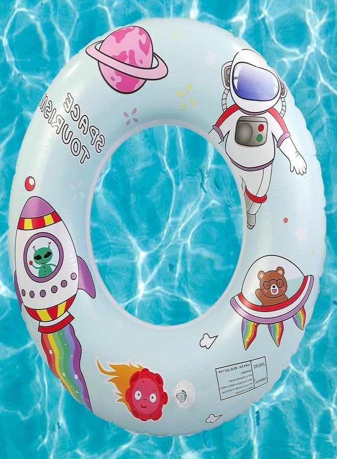 NHR Inflatable Space Tourism Swimming Ring for Kids, Safe Water Float Tube for Pool & Beach, Swim Tube, Durable Inflatable Water Ring for Boys and Girls (3+ Years) - Image 1