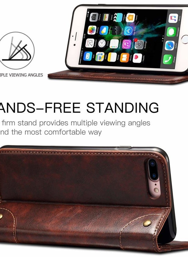 SINIANL iPhone XR Case, SINIANL Leather Wallet Folio Case Book Design Flip Cover with Stand and ID Credit Card Slot Magnetic Closure for iPhone XR 6.1 inch 2018 - Image 3