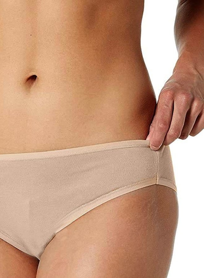 SNM Apparels Womens Underwear- Cotton Underwear for Women– Soft, Breathable, Lightweight, Stretch, Hipster Panties For Ladies, 7-pack Basic Mix, M - Image 4